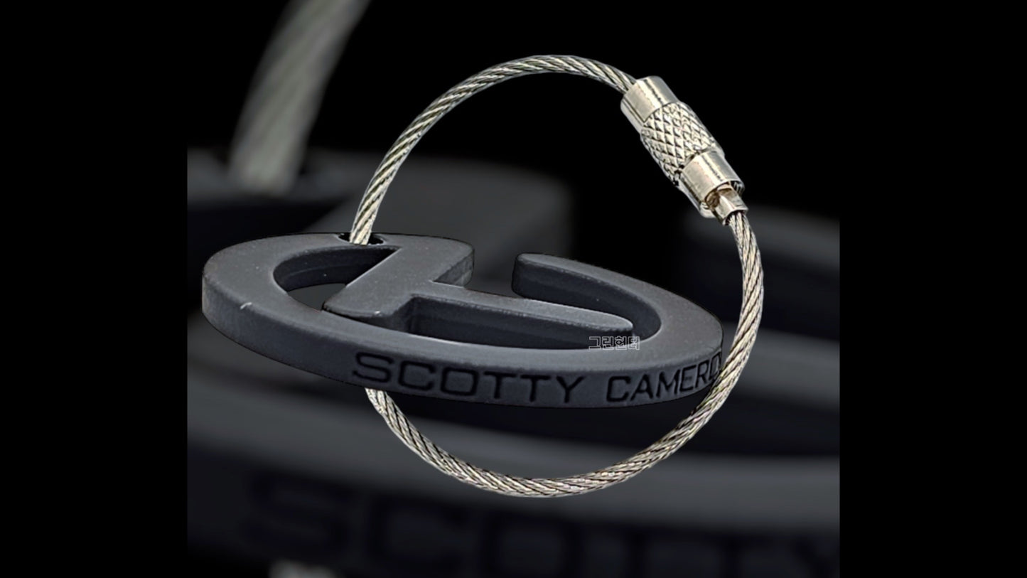 Scotty Cameron Key Fob Soft Touch Circle T BLK 스카티 카메론 키링 소프트터치 써클티 블랙