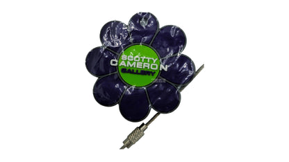 Scotty Cameron Key Fob Hot Circle T Flower Purple 스카티 카메론 키링 써클티 플라워 퍼플 x 라임