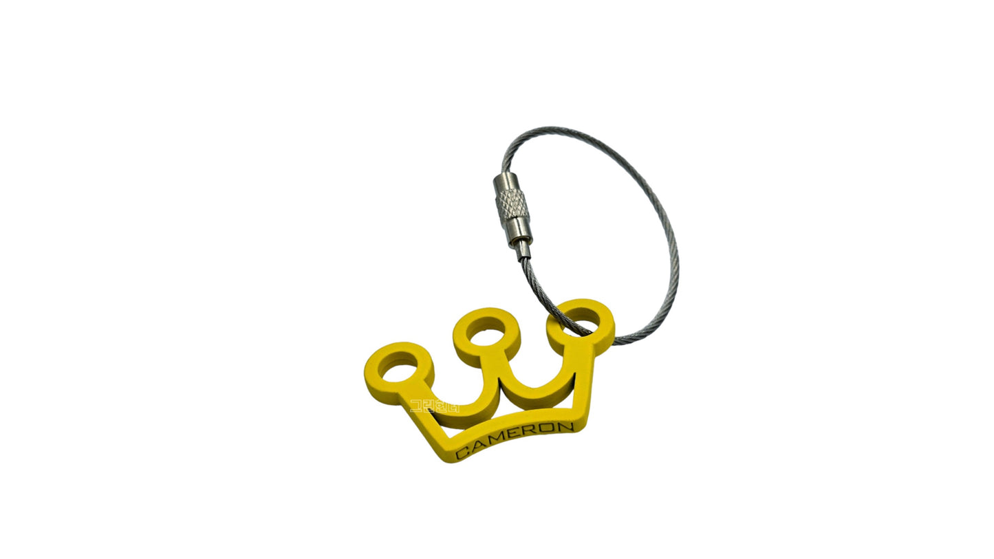 Scotty Cameron Key Fob Soft touch Mini Crown Yellow 스카티 카메론 키링 소프트터치 미니크라운 옐로우