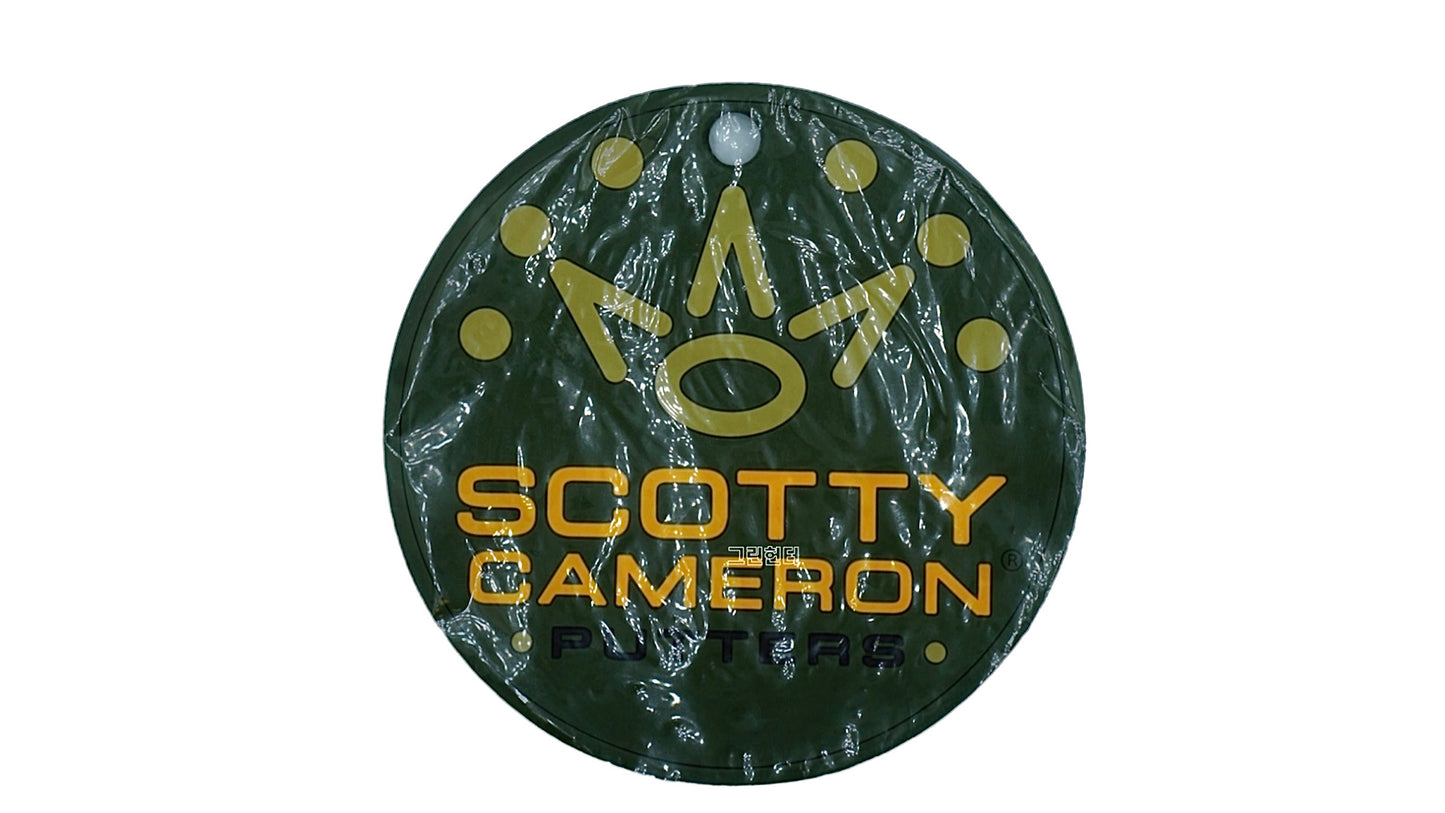 Scotty Cameron Putting Disk Pin Rubber Olive Green 스카티 카메론 퍼팅 디스크 핀 올리브 그린