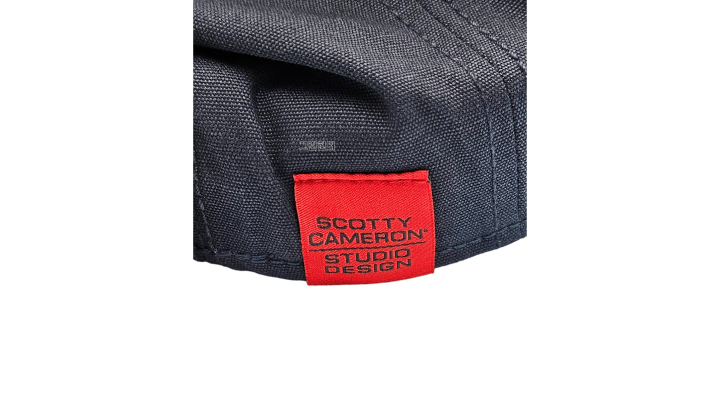 Scotty Cameron Crown Rope Hat BLK/WHT 스카티 카메론 스냅백 크라운 로프 화이트 블랙