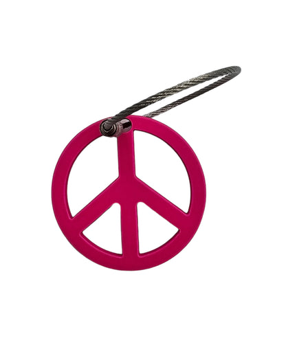 Scotty Cameron Key Fob Soft Touch Peace Hot Pink 스카티 카메론 키링 소프트터치 피스 핫 핑크